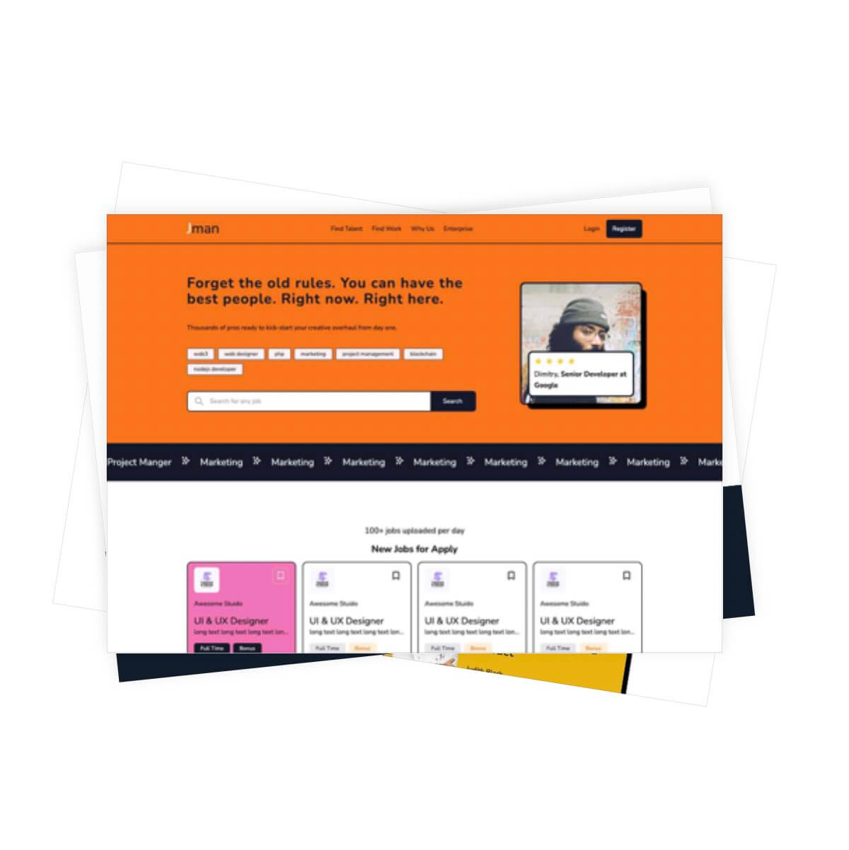 tailwind css convert service
