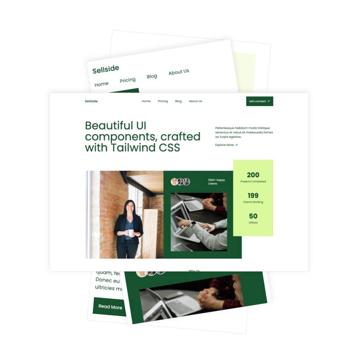 tailwind css convert service