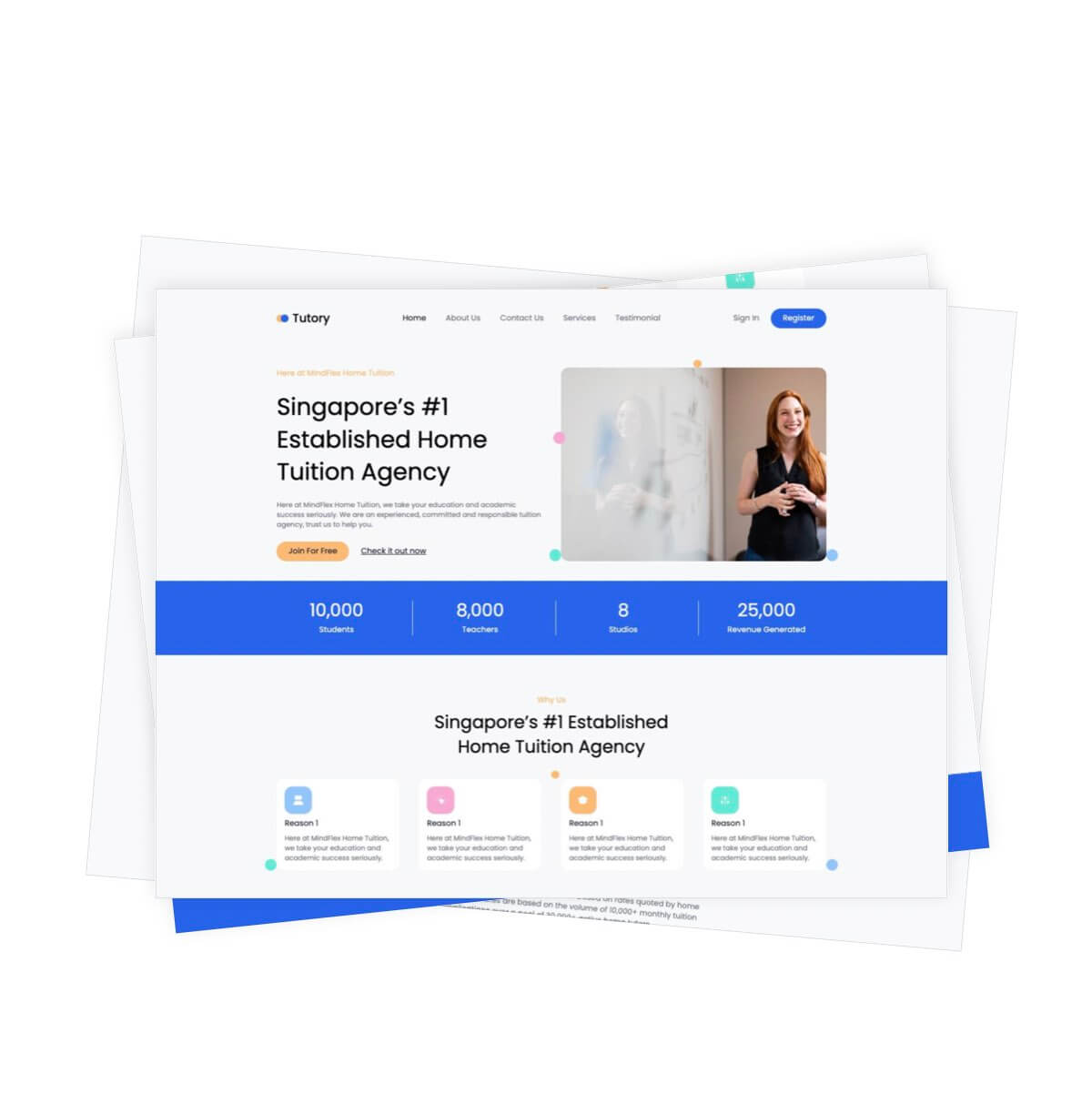 tailwind css convert service