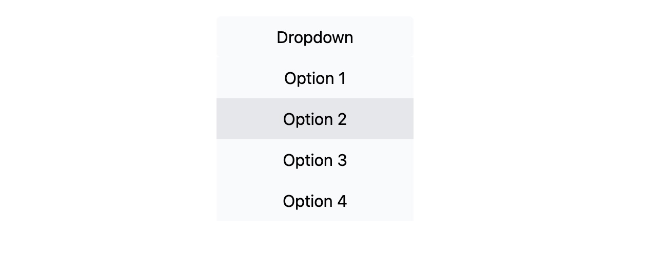 tailwind css dropdown menu