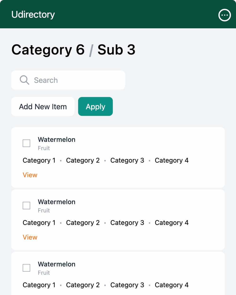 Udirectory